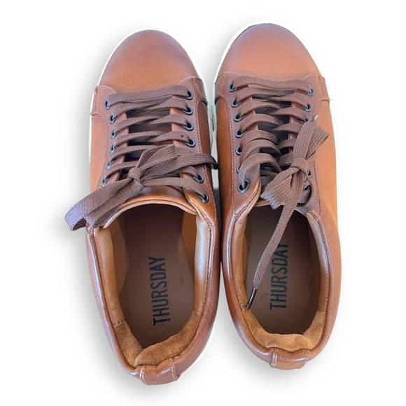 Thursday Boot Co. Brown Toffee Premier Low Top Genuine Leather Womens sneakers - Picture 9 of 14